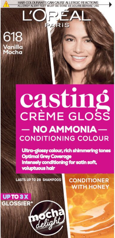 L'Oreal Paris Casting Creme Gloss 618 Vanilla Mocha Боя за коса