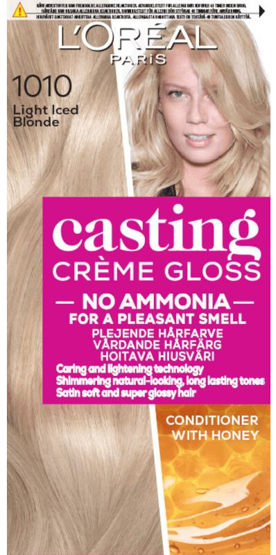 L'Oreal Paris Casting Creme Gloss 1010 Light Iced Blonde Боя за коса