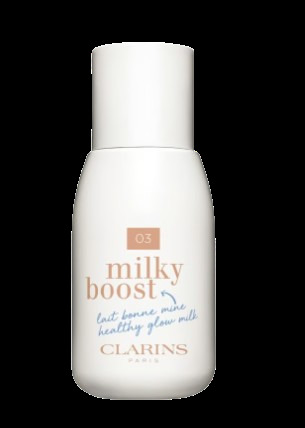 Clarins Milky Boost 05 Milky Sandalwood Тониращ лосион за изравняване цвета на кожата без опаковка Clarins Milky Boost 05 Milky Sandalwood Тониращ лосион за изравняване цвета на кожата без опаковка