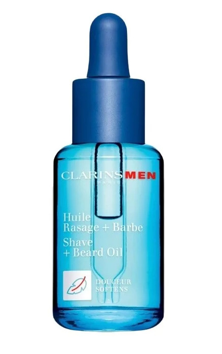Clarins Men Shave and Beard Oil Масло за бръснене и грижа за брада без опаковка