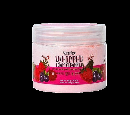 Glamfox Berries Whipped Foam Cleanser Почистваща пяна за лице с горски плодове