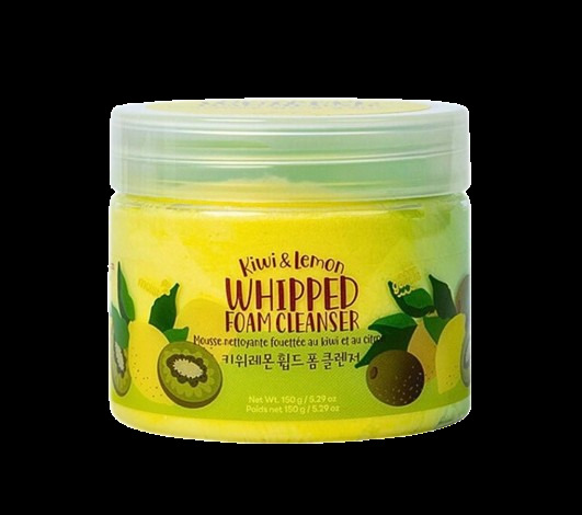 Glamfox Kiwi & Lemon Whipped Foam Cleanser Почистваща пяна за лице с киви и лимон
