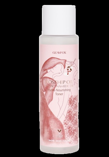 Glamfox Rosehip Oil Niacinamide 5% Hydra Nourishing Toner Тоник за лице