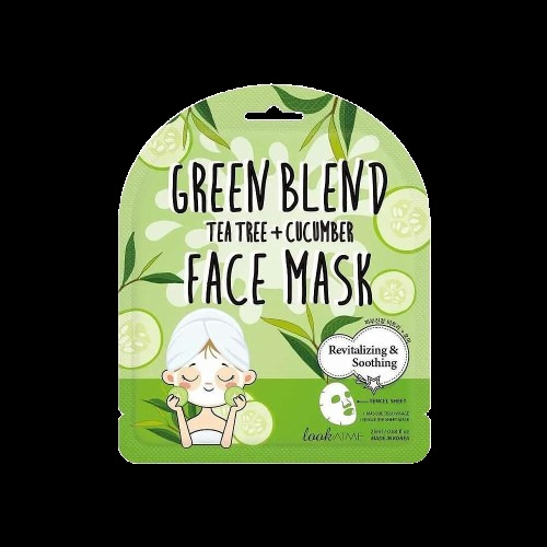 lookATME Green Blend Tea Tree + Cucumber Face Mask Mаска за лице