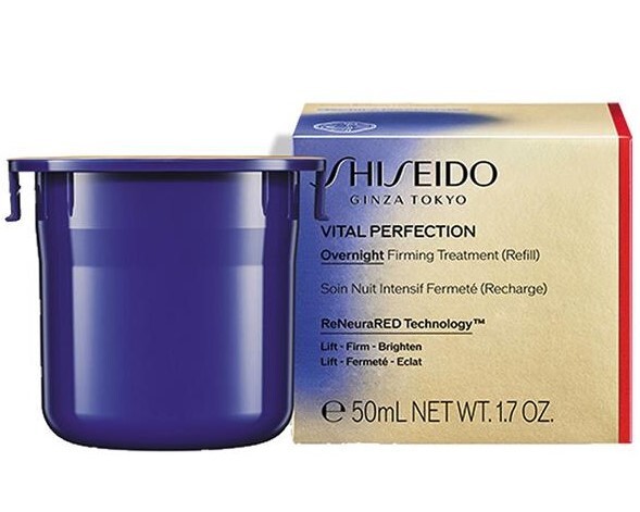 Shiseido Vital Perfection Overnight Firming Treatment Нощен крем за лице Shiseido Vital Perfection Overnight Firming Treatment Нощен крем за лице