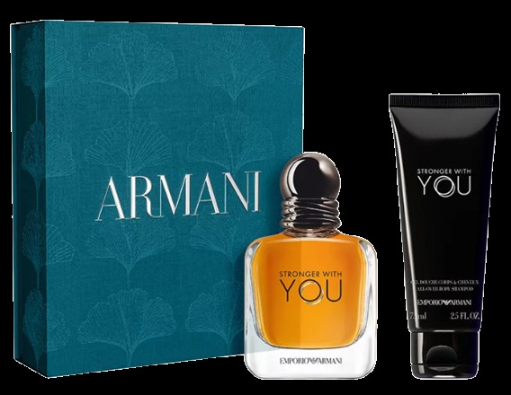 Giorgio Armani Stronger With You Подаръчен комплект за мъже Giorgio Armani Stronger With You Подаръчен комплект за мъже