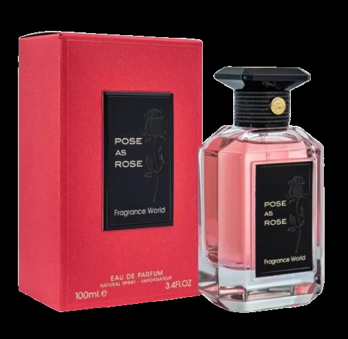 Fragrance World Pose As Rose Парфюмна вода за жени EDP