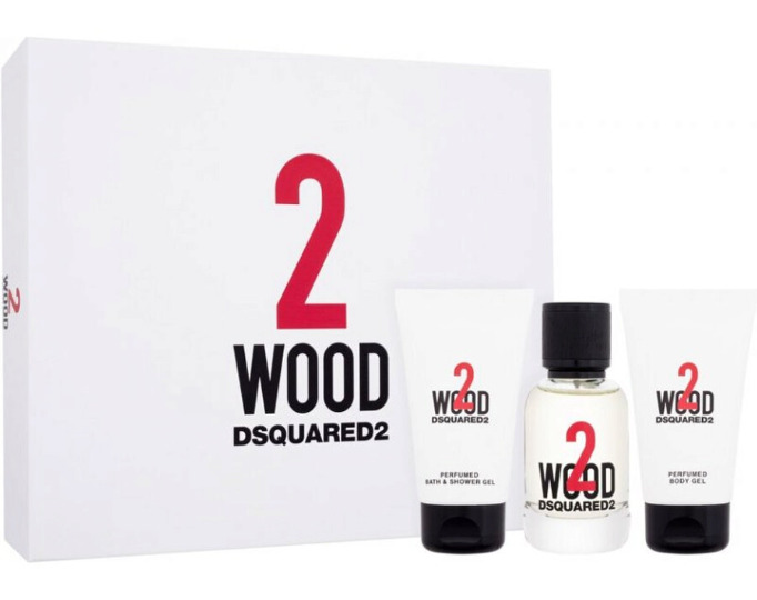 DsQuared2 2 Wood Унисекс подаръчен комплект