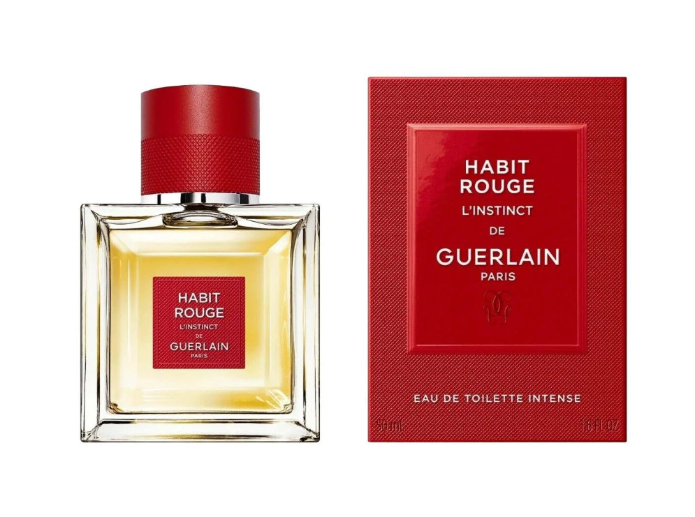 Guerlain Habit Rouge L`Instinct Intense Тоалетна вода за мъже EDT