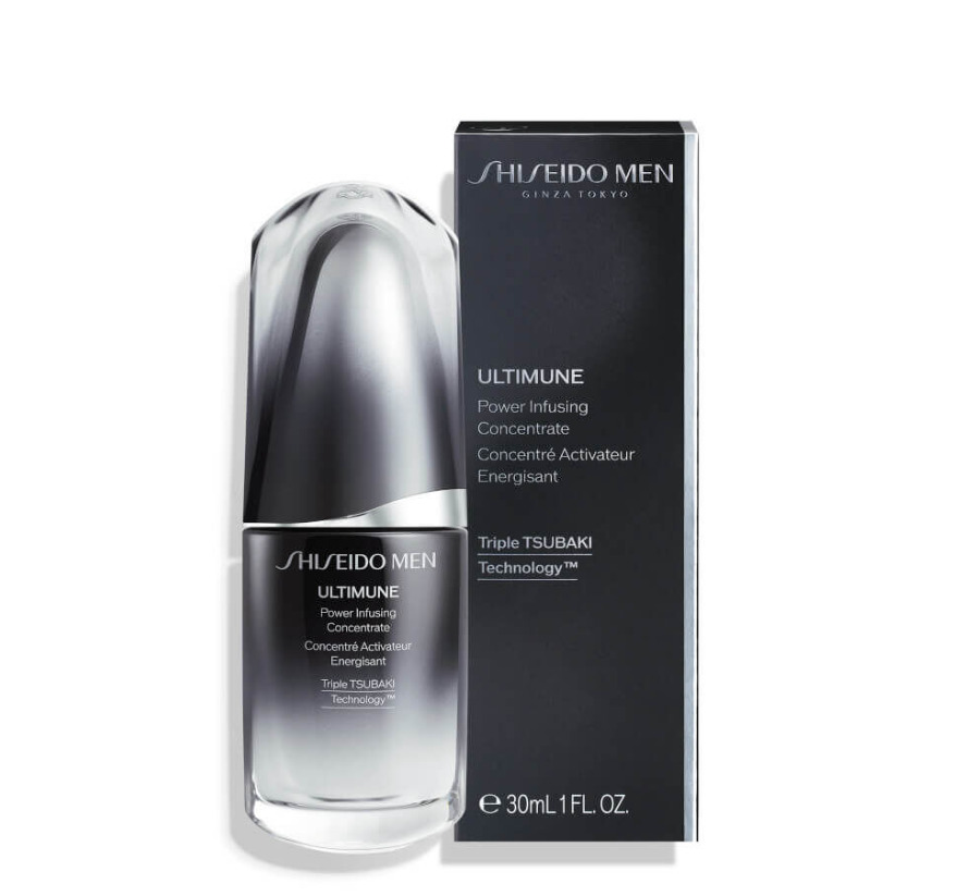 Shiseido Men Ultimune Power Infusing Concentrate Серум концентрат за лице за мъже