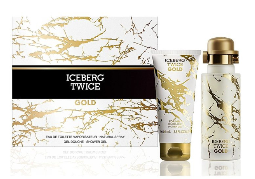 Iceberg Twice Gold Подаръчен комплект за мъже