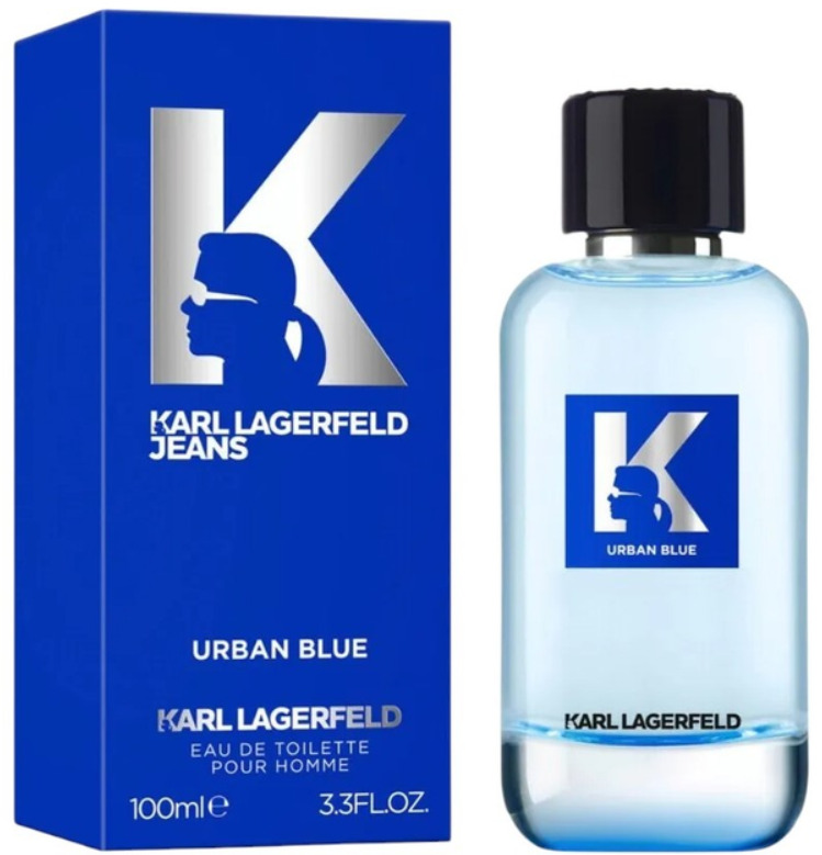 Karl Lagerfeld Jeans Urban Blue Тоалетна вода за мъже EDT