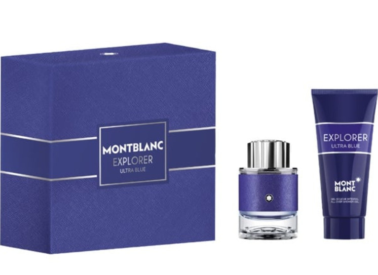 Mont Blanc Explorer Ultra Blue Подаръчен комплект за мъже
