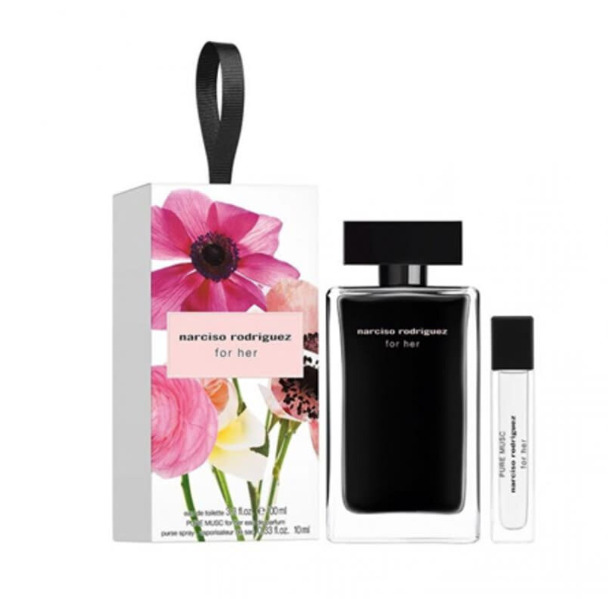 Narciso Rodriguez for Her с подарък миниатюра Narciso Rodriguez Pure Musc for Her