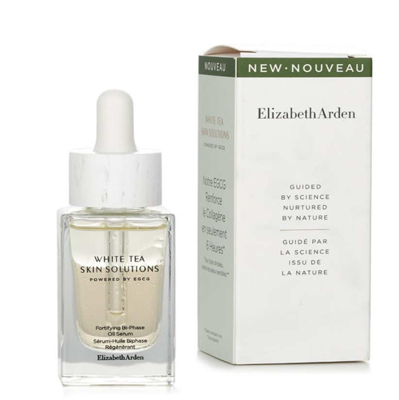 Elizabeth Arden White Tea Skin Solutions Fortifying Bi-Phase Oil Serum Подхранващ серум за лице