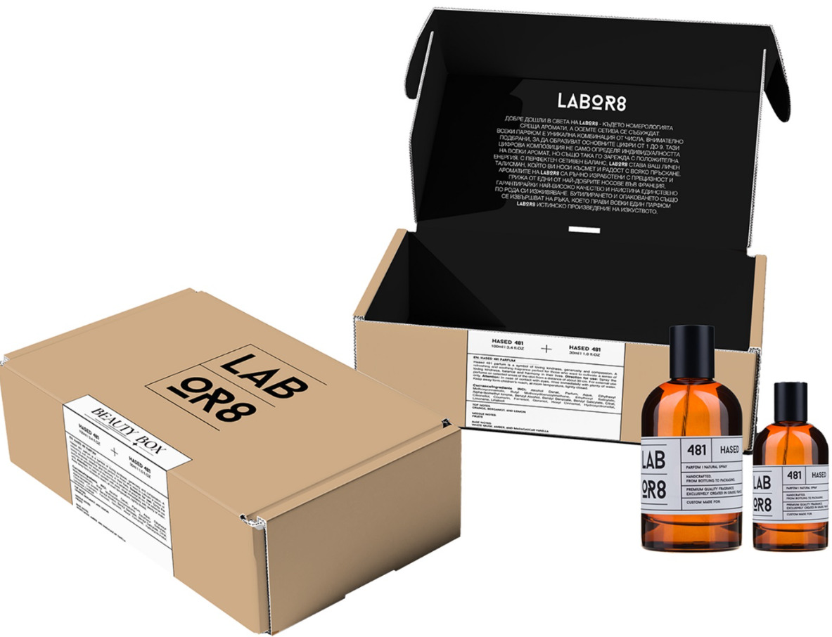 LABOR8 HASED 481 Унисекс подаръчен комплект