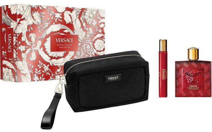 Versace Eros Flame Подаръчен комплект за мъже Versace Eros Flame Подаръчен комплект за мъже