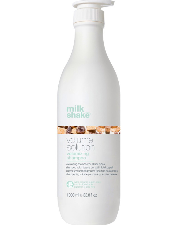 Milk Shake Volume Solution Volumizing Shampoo Шампоан за обем за всеки тип коса Milk Shake Volume Solution Volumizing Shampoo Шампоан за обем за всеки тип коса