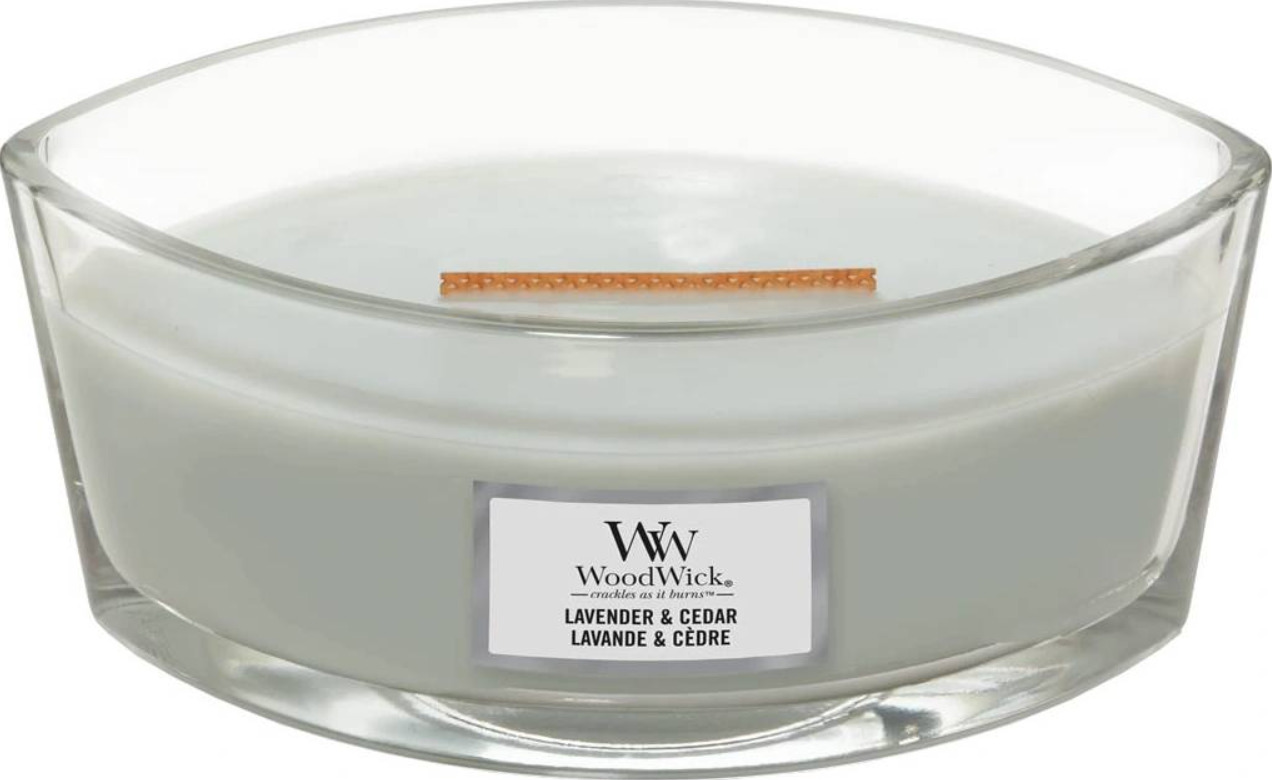 WoodWick Lavender And Cedar Ароматна свещ