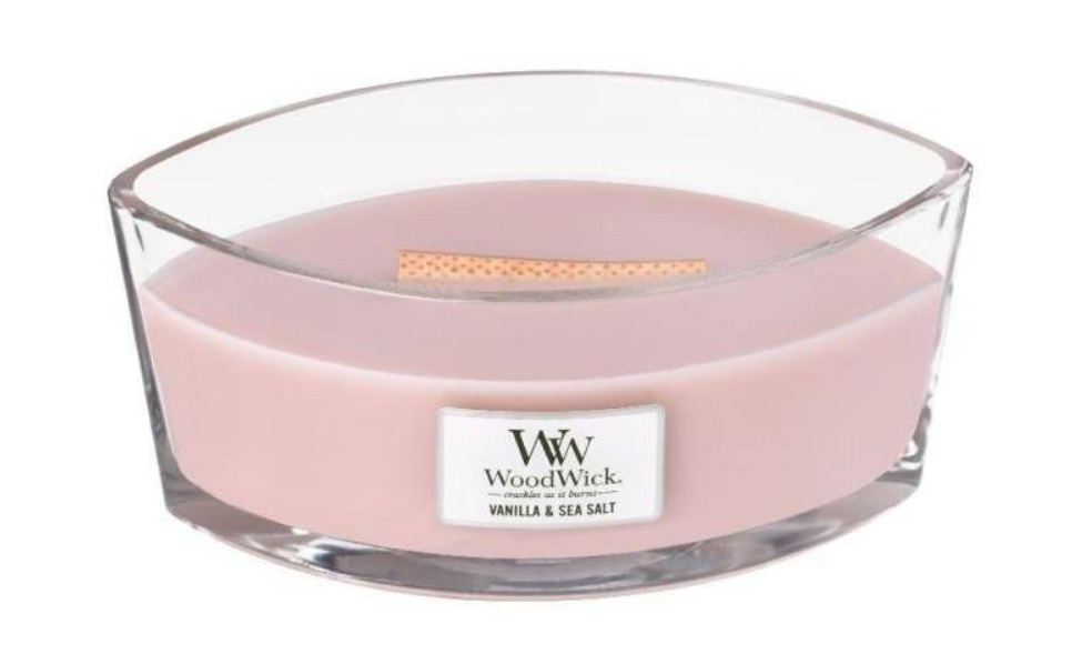 WoodWick Sea Salt Vanilla Ароматна свещ
