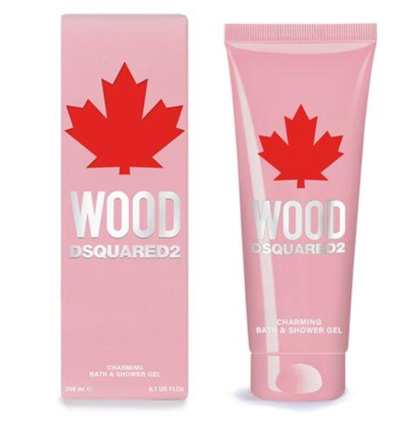 Dsquared Wood For Her Душ гел за жени Dsquared Wood For Her Душ гел за жени
