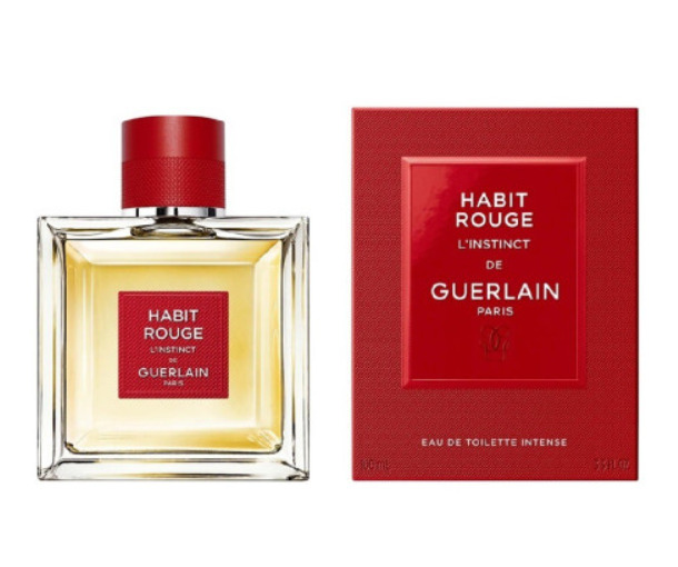 Guerlain Habit Rouge L`Instinct Intense Тоалетна вода за мъже EDT