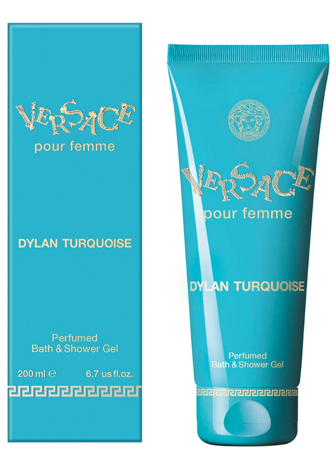 Versace Dylan Turquoise Гел за вана и душ за жени