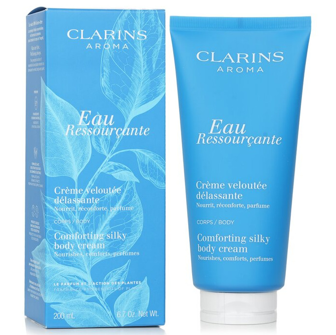 Clarins Eau Ressourcante Comforting Silky Body Cream Парфюмен подхранващ крем за тяло