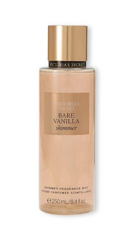 Victoria`s Secret Bare Vanilla Shimmer Спрей за тяло за жени с шимър ефект