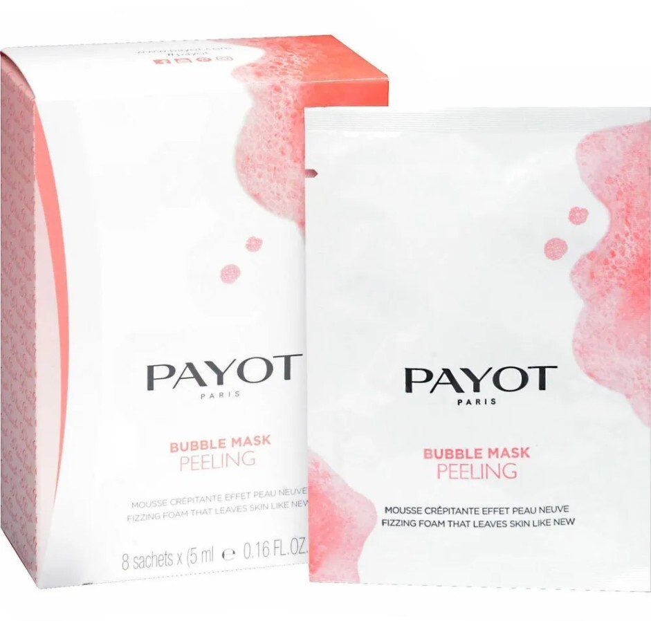 Payot Bubble Mask Peeling Sachets Ревитализираща маска за лице
