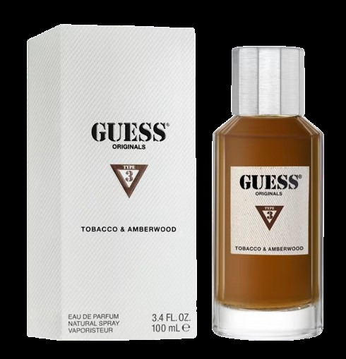 Guess Originals Type3: Tobacco & Amberwood Унисекс парфюмна вода EDP