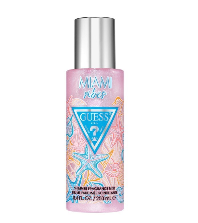 Guess Miami Vibes Спрей за тяло за жени с шимър ефект
