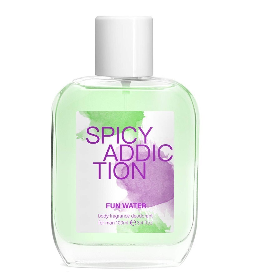 Fun Water Spicy Addiction Спрей за тяло за мъже