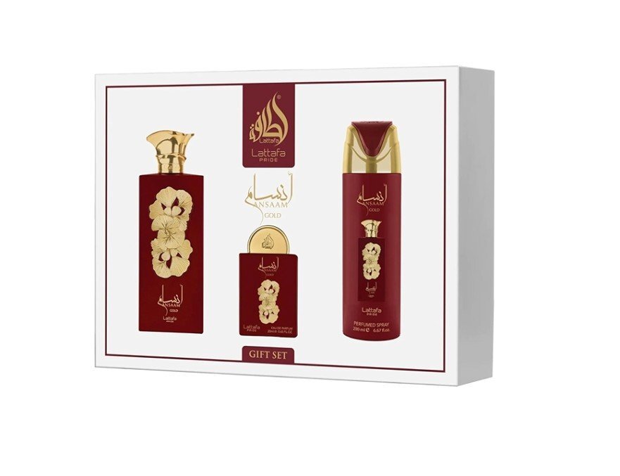Lattafa Pride Ansaam Gold Унисекс подаръчен комплект