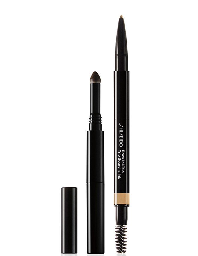 Shiseido Brow Ink Trio Четка, пудра и молив за вежди