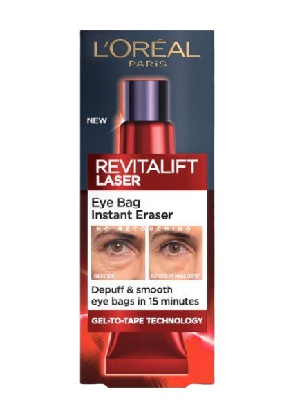 L’Oreal Paris Revitalift Laser Eye Bag Instant Eraser Околоочен гел против торбички под очите