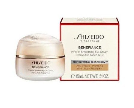 Shiseido Benefiance Wrinkle Smoothing Eye Cream подхранващ и изглаждащ околоочен крем против бръчки
