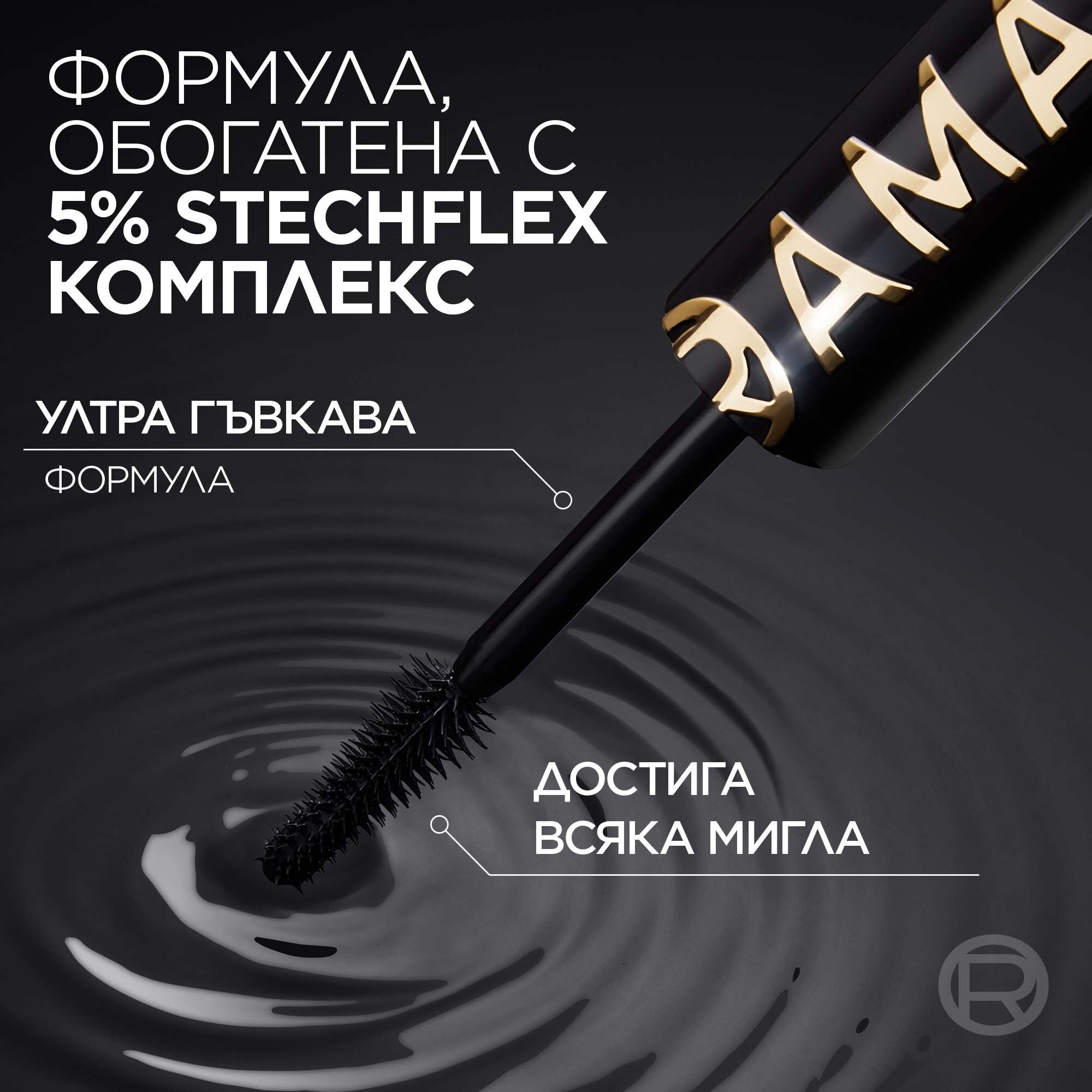 L’Oreal Paris Volume Million Lashes Panorama All Night Black Дълготрайна спирала за обем и извити мигли
