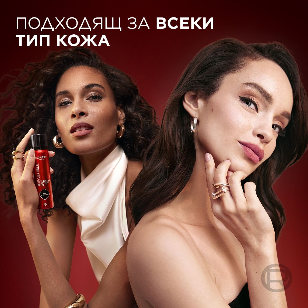 L’Orеal Paris Infallible 3-Second Setting Mist Спрей за фиксиране на грима