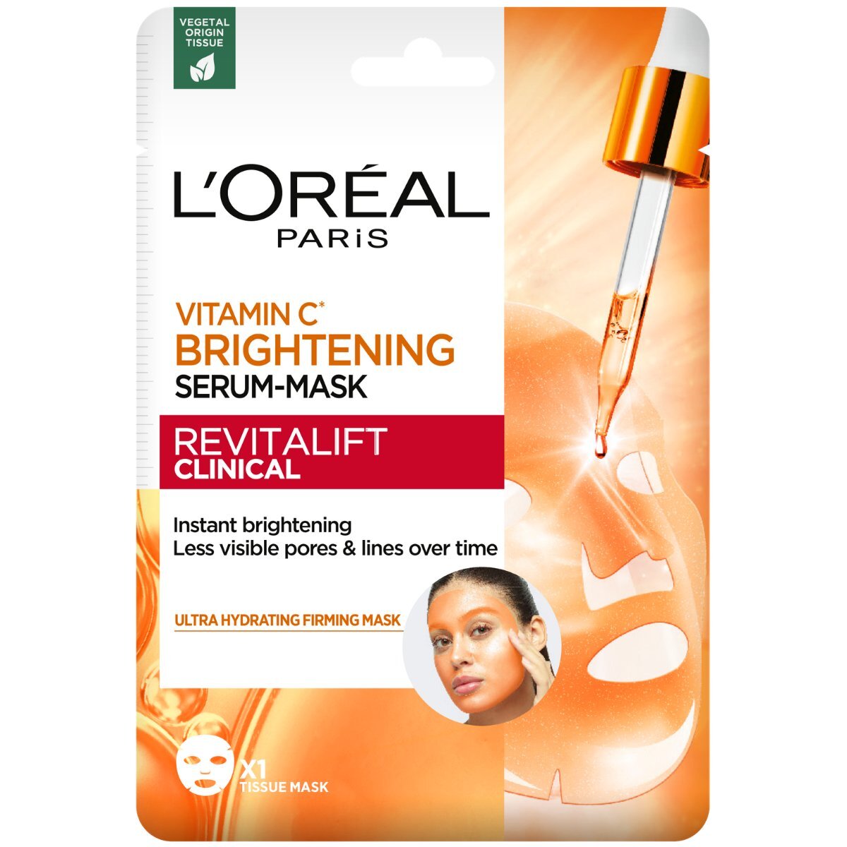 L'Oreal Paris Revitalift Clinical Vitamin C Brightening Serum-Mask Серум-маска за лице