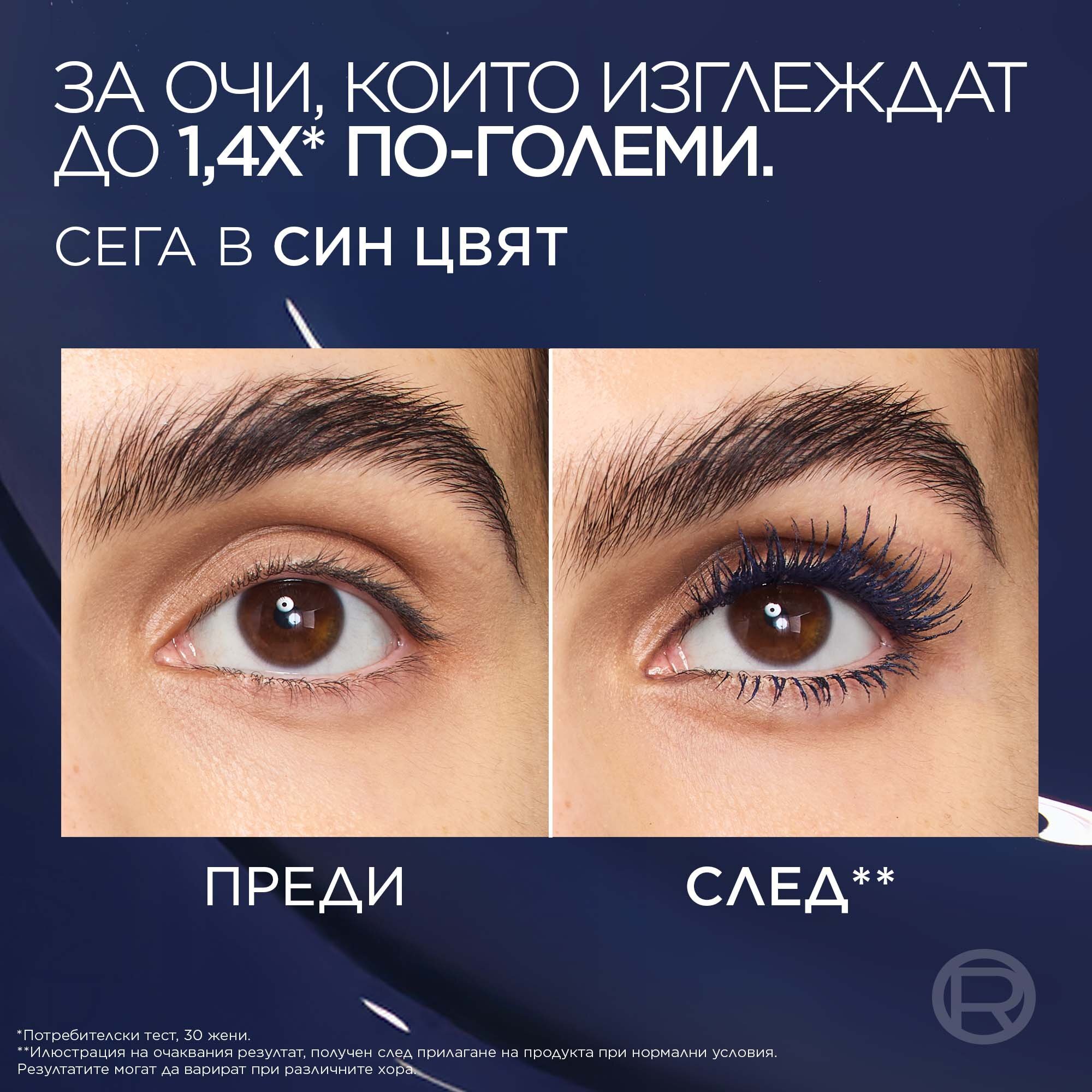 L'Oreal Paris Volume Million Lashes Panorama Chromatic Mascara Спирала за обем