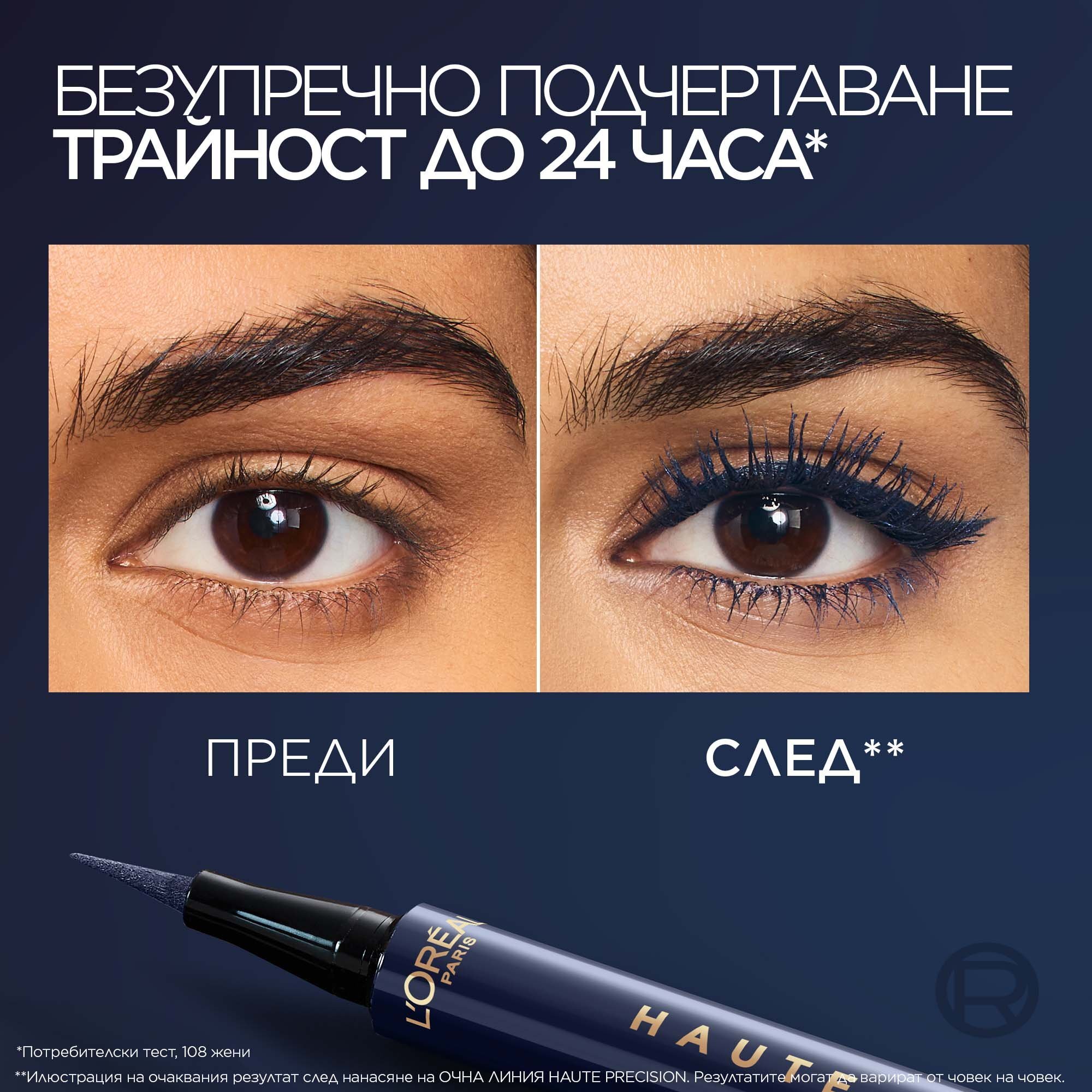 L'Oreal Paris Infaillible Haute Precision Felt-Tip Eyeliner Очна линия молив