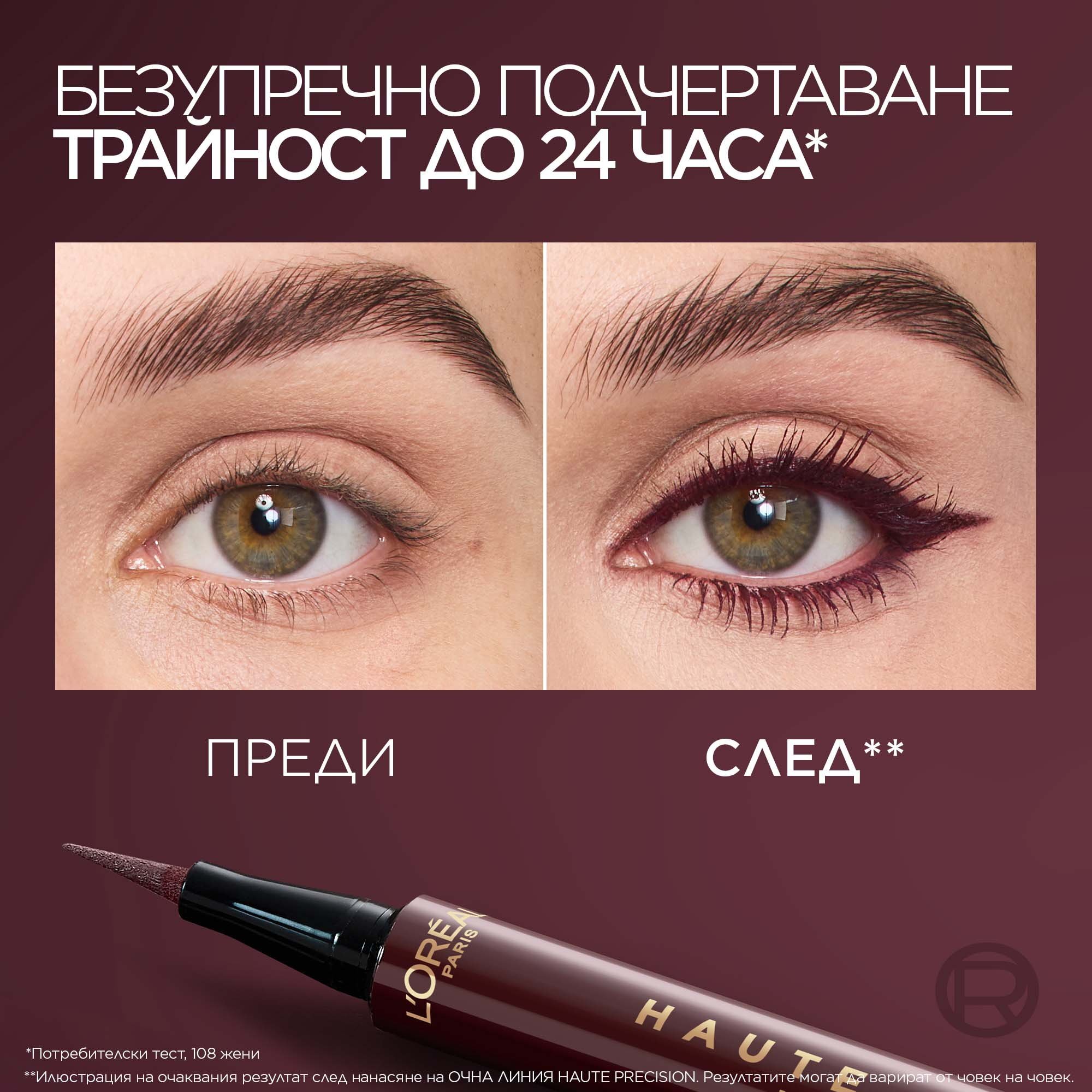 L'Oreal Paris Infaillible Haute Precision Felt-Tip Eyeliner Очна линия молив