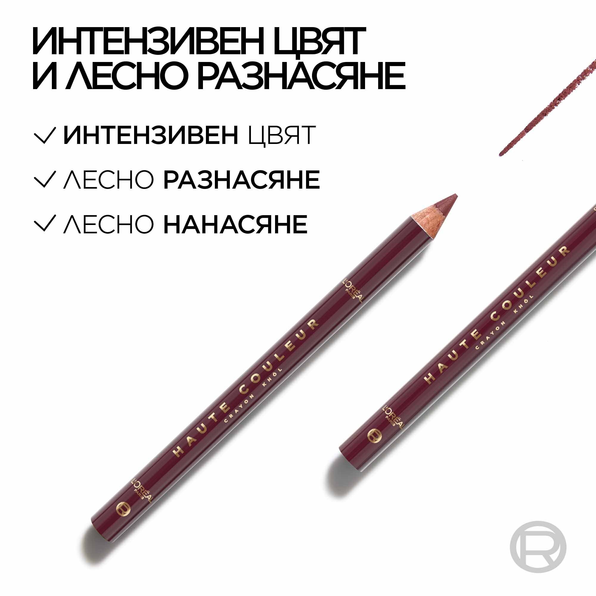 L'Oreal Paris Haute Couleur Crayon Khôl Eyeliner Молив за очи