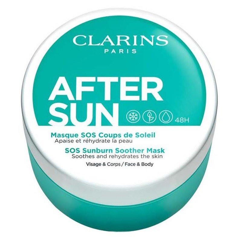 Clarins After Sun SOS Sunburn Soother Mask Маска за след слънце без опаковка