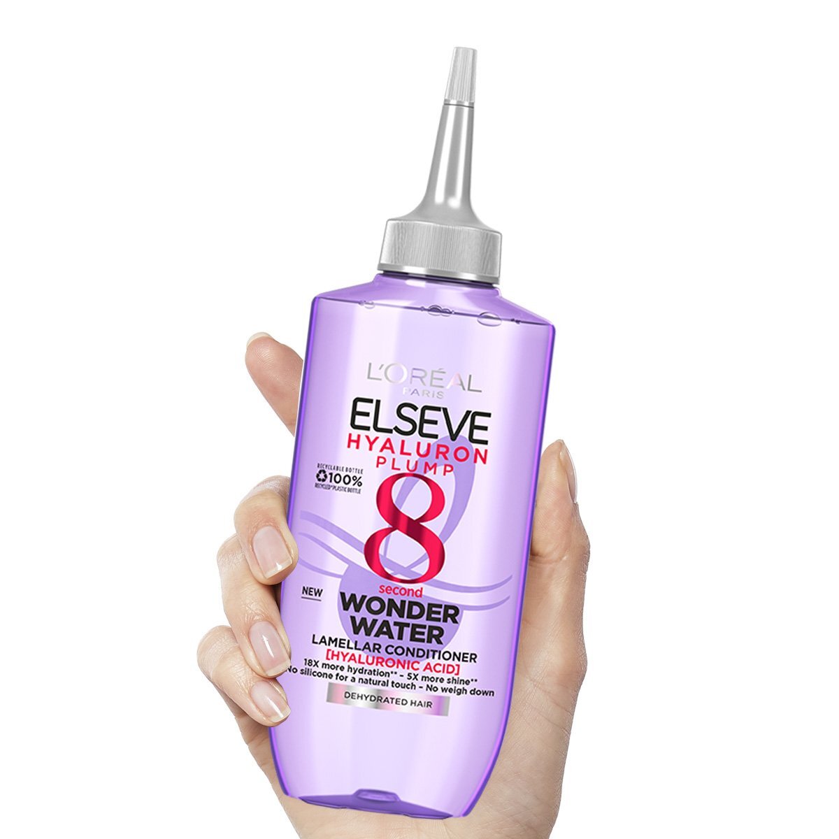 L'Oreal Paris Elseve Hyaluron Plump 8 Течен балсам за коса