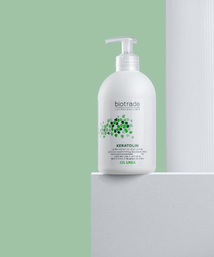 Biotrade Keratolin Body 12% Urea Дълбоко хидратиращ лосион за тяло с 12% уреа