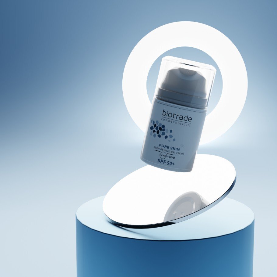 Biotrade Pure Skin SPF 50+ Озаряващ дневен крем