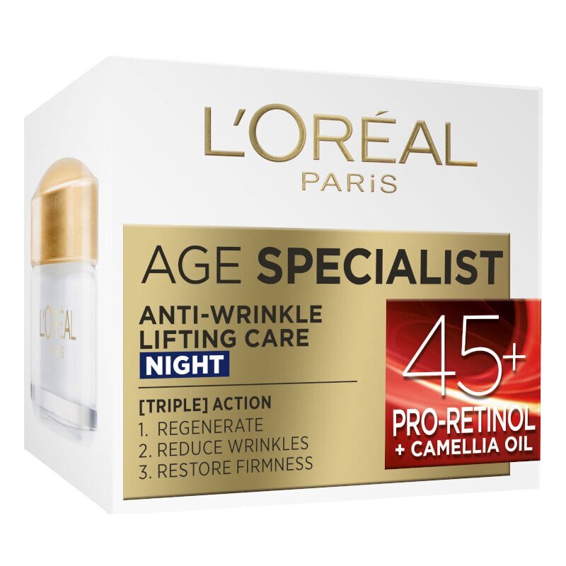 L\'Oréal  DERMO AGE EXPERT 45+ Нощен крем 50мл