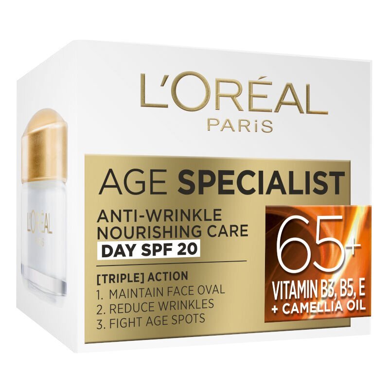 L\'Oréal  DERMO AGE EXPERT 65+ Дневен крем 50мл